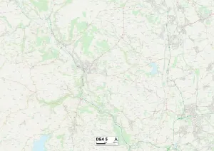 DE - Derby Prints: Derbyshire Dales DE4 5 Print Map