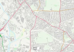 Newham E15 3 Print Map Sector