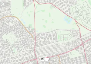 Newham E7 0 Print Map Sector Map