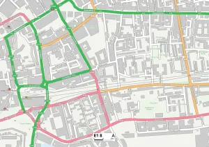 Tower Hamlets E1 8 Print Map Sector