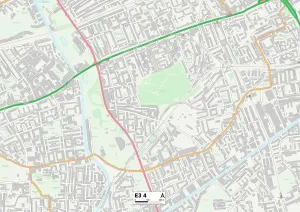 Tower Hamlets E3 4 Print Map Sector
