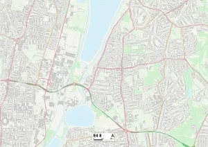 Waltham Forest E4 8 Postcode Sector Print Map