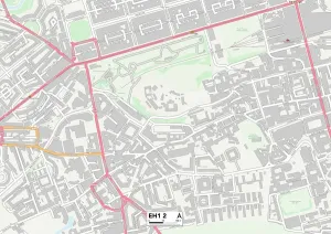 Edinburgh EH1 2 Print Map Sector
