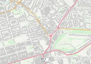 Edinburgh EH1 3 Print Map Sector
