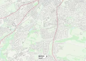 EH - Edinburgh Prints: Edinburgh EH10 5 Print Map Sector