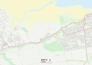 Falkirk EH51 0 Print Map Sector