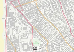 Blackpool FY1 5 Print Map Sector Guide