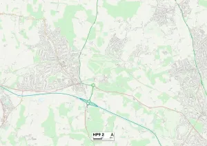 Chiltern HP9 2 Print Map Sector