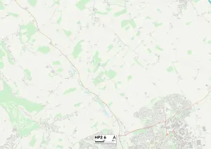 Dacorum HP2 6 Postcode Sector Print Map