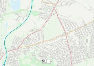 IG - Ilford Prints: Epping Forest IG7 5 Print Map