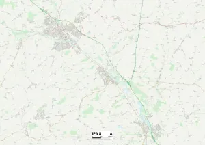 Mid Suffolk IP6 8 Print Map Sector