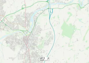 Lancaster LA1 3 Print Map Sector