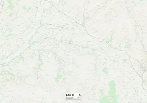 LA - Lancaster Prints: Lancaster LA2 8 Print Map Sector