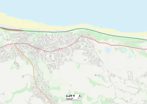 Conwy LL29 9 Print Map