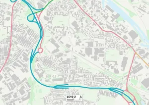 Leeds LS10 2 Print Map Sector