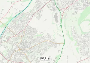 Leeds LS27 8 Print Map Sector