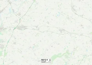 Rushcliffe NG13 9 Print Map Sector