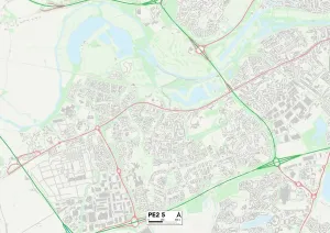PE - Peterborough Prints: Peterborough PE2 5 Print Map Sector
