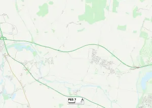 Peterborough PE5 7 Print Map Sector