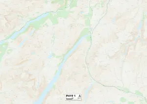 Highland PH19 1 Print Map Sector