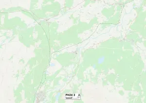 Highland PH24 3 Print Map Sector