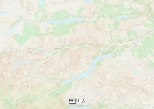 Perth and Kinross PH15 2 Print Map