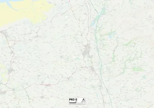 Fylde PR3 0 Print Map Sector Map