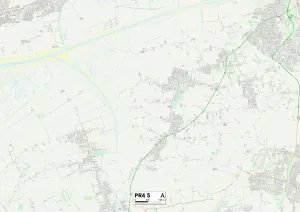 Fylde PR4 5 Print Map Sector