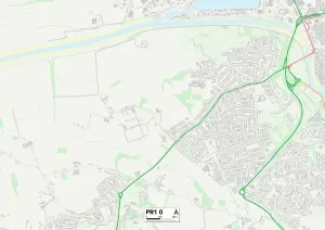 Preston PR1 0 Print Map Sector Guide