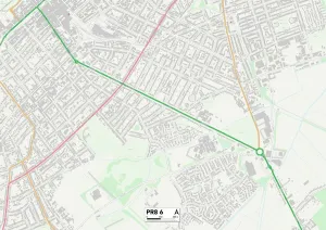 Sefton PR8 6 Print Map Sector