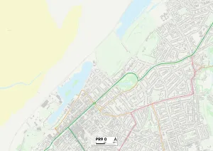 Sefton PR9 0 Print Map Sector