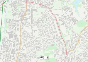 Berkshire RG2 7 Print Map Sector