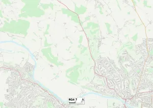 Berkshire RG4 7 Print Map