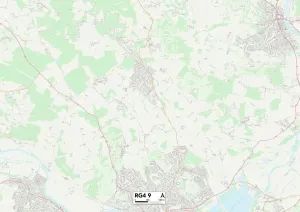 Berkshire RG4 9 Print Map Sector