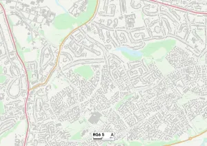 Wokingham RG6 5 Print Map Sector