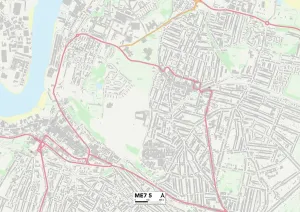 Medway ME7 5 Print Sector Map