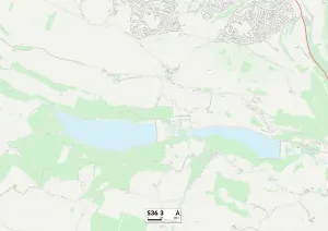 Barnsley S36 3 Postcode Sector Print Map