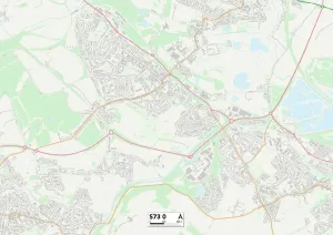 Barnsley S73 0 Print Map Sector