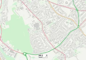 Rotherham S60 3 Print Map Sector