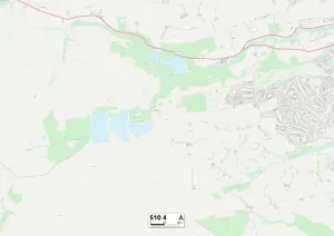 Sheffield S10 4 Print Map Sector