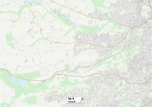 Sheffield S6 5 Postcode Sector Print Map