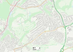 S - Sheffield Prints: Sheffield S8 7 Print Map
