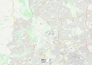 SN - Swindon Prints: Swindon SN2 2 Print Map