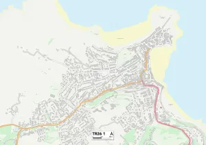 Cornwall TR26 1 Print Map Sector
