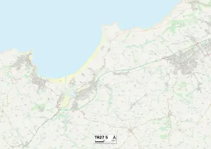 Cornwall TR27 5 Print Map