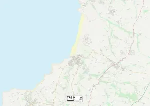 TR - Truro Prints: Cornwall TR6 0 Print Map