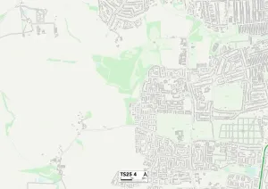 Hartlepool TS25 4 Print Map