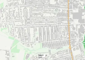 TS - Middlesbrough Prints: Hartlepool TS26 9 Print Map Sector Guide