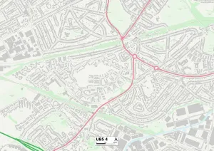 Ealing UB5 4 Print Map Sector Overview