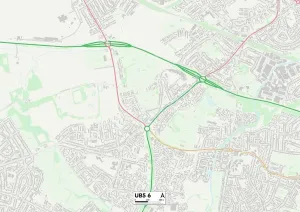 Ealing UB5 6 Print Map Sector